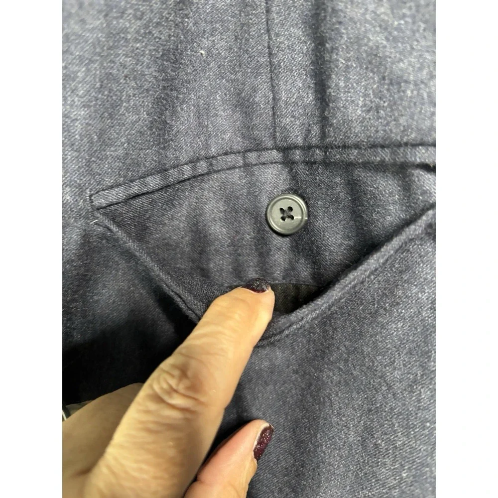 Lands end men's grey‎ dress pants size 34